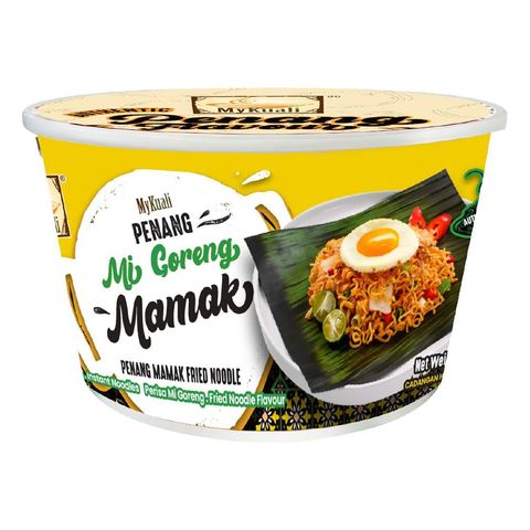 MyKuali Penang Mi Goreng Mamak Noodle Bowl, 100g