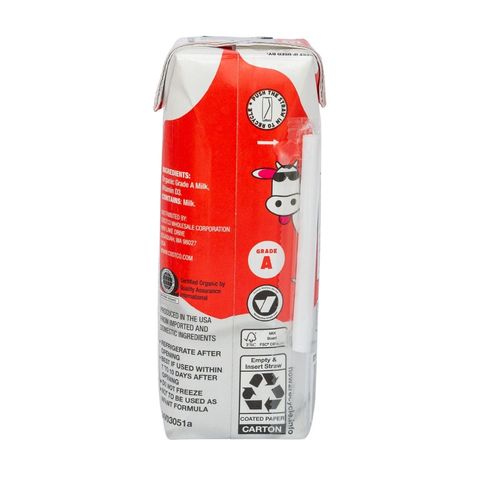 Kirkland Organic Whole Milk 236g