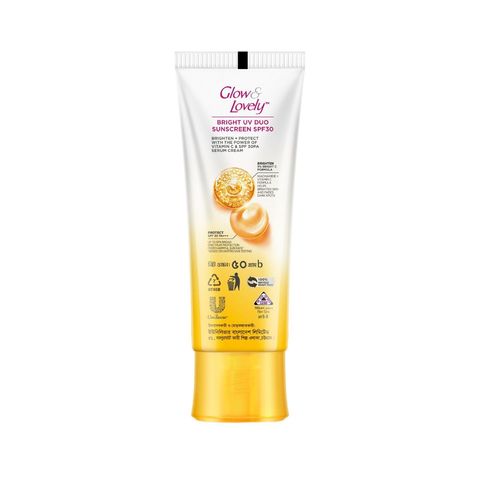 Glow & Lovely Bright Serum Sunscreen UV Duo (SPF 30) 50g