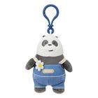 We Bare Bears Camping Day Collection Figure Plush Pendant Panda 1 Piece