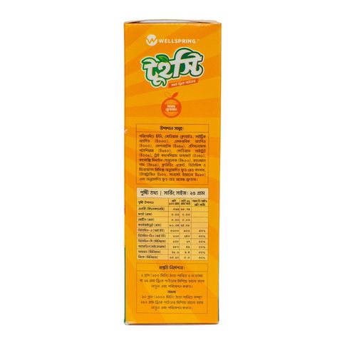 Wellspring Twisty Soft Drink Powder Orange Flavor 250g