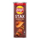 Lay's Potato Chips Stax Smokin' BBQ 100g