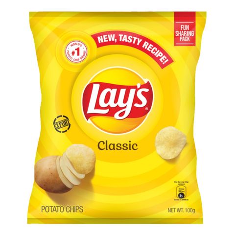 Lay's Potato Chips Classic 100g