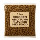 Oskies Chicken & Tuna Flavour Mix Cat Food 1Kg