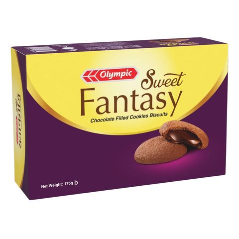 Olympic Sweet Fantasy Cho. Biscuits 175g