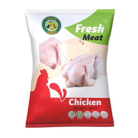 Fresh Meat Broiler Chicken Whole With Skin 1kg+ 1 Pieces