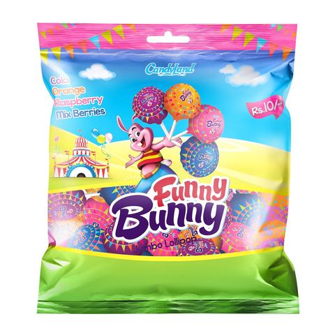 Candyland Funny Bunny Bag 1 Unit