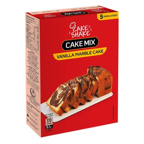 Cake Shake Cake Mix Vanilla Marble Cake Box 500g