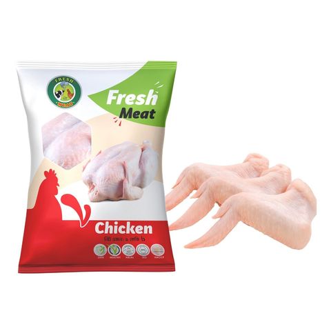 Fresh Meat Broiler Chicken Wings 14-18 Pieces 1kg ± 10g