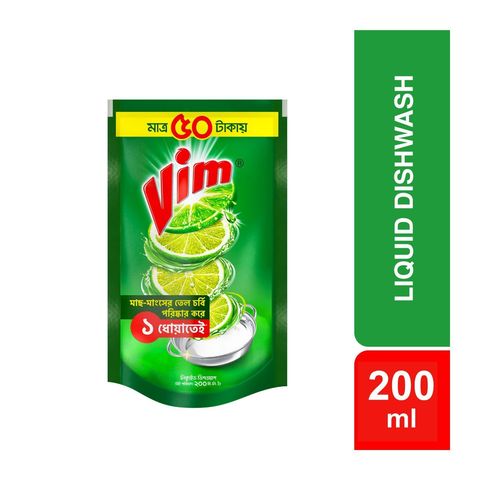 Vim Liquid Dishwash 200ml