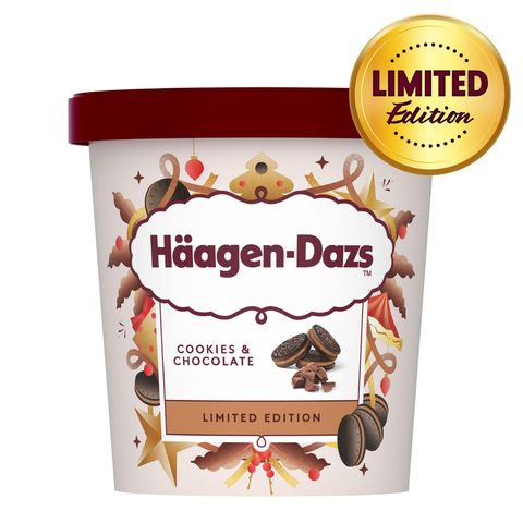 Haagen-Dazs Cookies & Chocolate Ice Cream (Frozen) 420ml