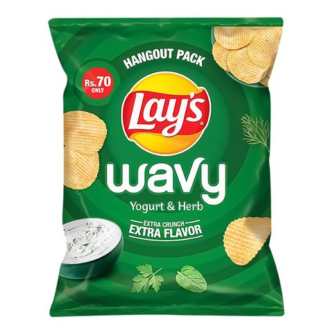 Lay's Wavy Yogurt & Herb 45g