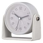 MINISO Black and White Desktop Alarm Clock (White) 1 Piece