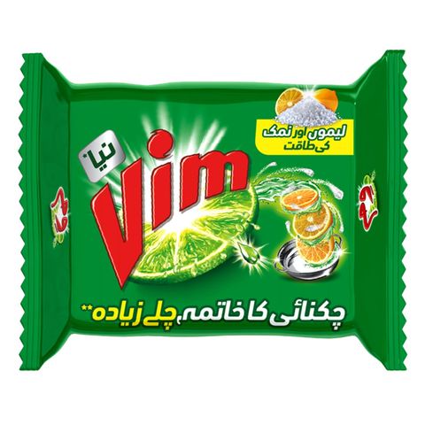 VIM LEMON AND PUDINA DISHWASHING BAR 290G
