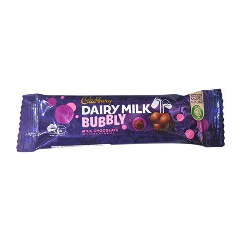Dairy Milk Bubbly Chocolate 9g