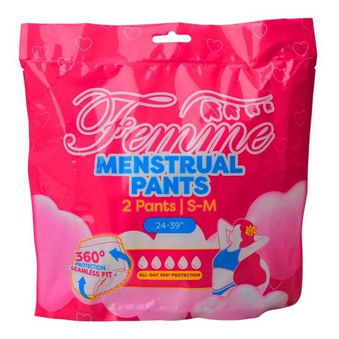 Femme Menstrual Pants (S-M) 2 Pieces