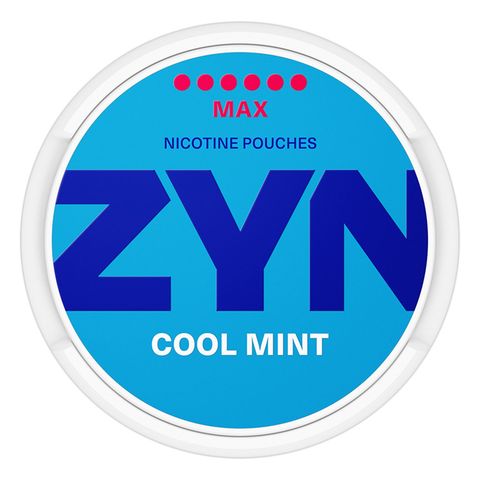 ZYN Cool Mint 16.5mg (6 Dot) Max Nicotine Pouches 1 Can