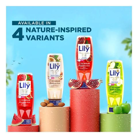 Lily Pomegranate Crush Body Wash 500ml