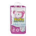 Nana Baby Diaper Jumbo (Size 3) Medium 56 Pieces