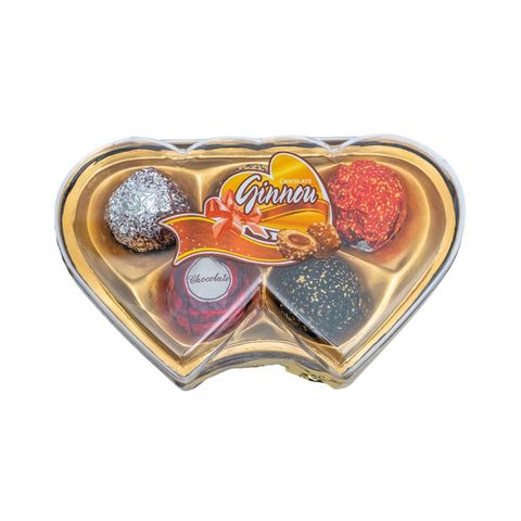 Ginnou Chocolate T5 Double Heart Set 55g