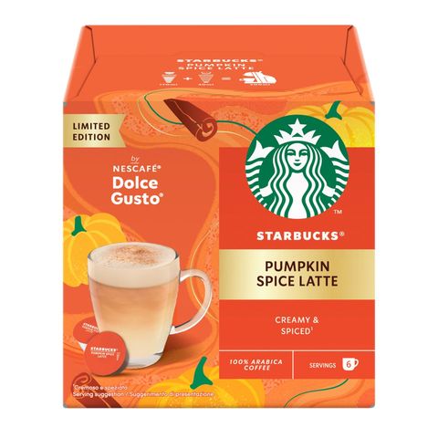 Order Starbucks Pumpkin Spice Latte Coffee Pods by Nescafe Dolce
