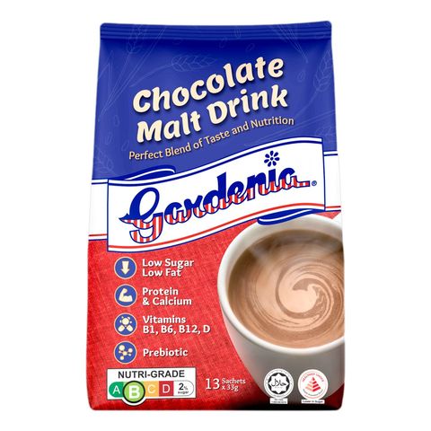 Gardenia Chocolate Malt Drink 13 x 33g