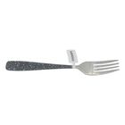 Miniso Stainless Steel Polka Dot 2.0 Table Fork 1 Piece