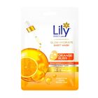 Lily Glow Hydrate Sheet Mask Orange Bliss 1 Piece
