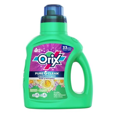 Orix Pure Clean Liquid Detergent Rose & Patchouli 1L