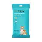 Purry Mild Deodorizing Bath Wipes for Dogs and Puppies 50 Pieces
