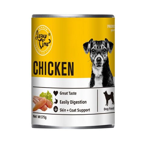 Jerky Time Dog Food Chicken & Vegetables with Real Meat 375g
