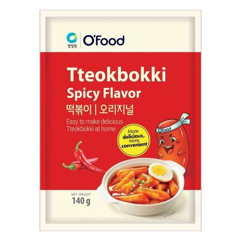 O'food Tteokbokki Spicy Flavor 140g
