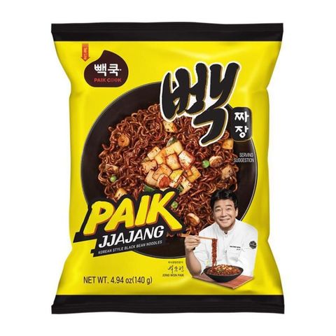 Paik Cook Jjajang Korean Style Bean Noodles 140g