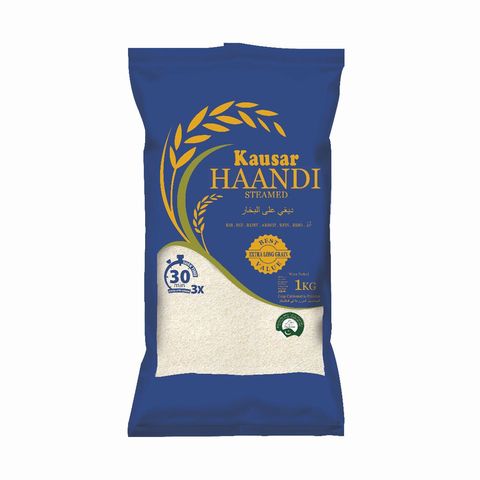 Kausar Haandi Steamed Rice 1kg
