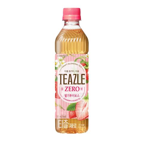 Teazle Zero Drink Strawberry & Rooibos Tea Flavor 500ml