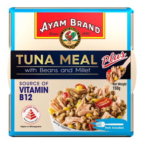 Ayam Brand Tuna Meal Plus with Beans and Millet 150g