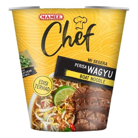 Mamee Chef Wagyu Boat Noodle Cup 81g