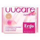 Uucare Ergo Comfort Daytime Ultra Slim Pads 240mm 8 Pieces