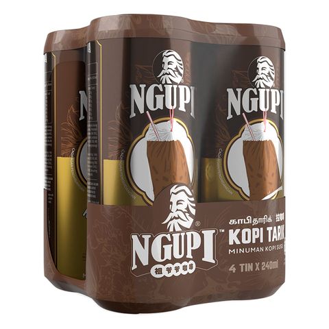 ZUS NGUPI Kopi Tarik 4 x 240ml