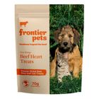 110055 Frontier Pets Freeze-dried Free-range Beef Heart Treats 70g
