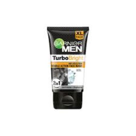 Garnier Men Turbo Bright Double Action Facewash 50g