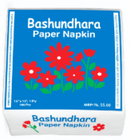 Bashundhara Paper Napkin 1 Ply (13 x 13 Inches) 100 Pieces