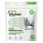 Bare Kitchen Pure Meat Premium Ham Lamb Sausages 25 x 15g