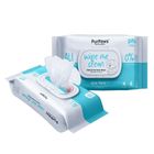 Purpaws Natural Organic Alcohol-free Botanical Extracts Pure Aloe Vera Wet Wipes 50 Pieces
