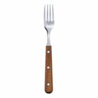 Miniso Stainless Steel Table Fork with Wooden Handle 1 Piece
