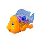 Kids Toy Transparent Gear Fish 1 Piece