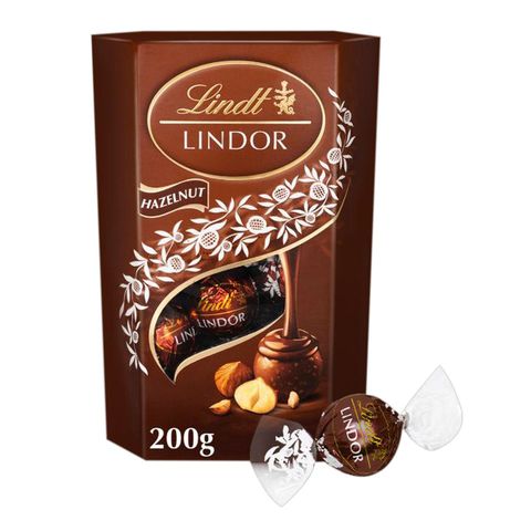 Lindt Lindor Cornet Hazelnut Chocolate 200g