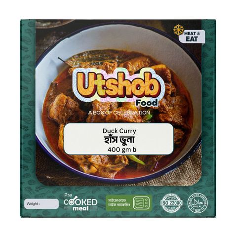 Utshob Duck Curry Cooked 400g