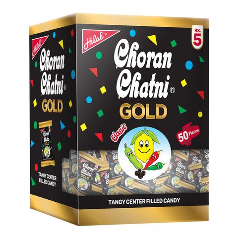 Choran Chatni Candy Gold Box 50 Pieces