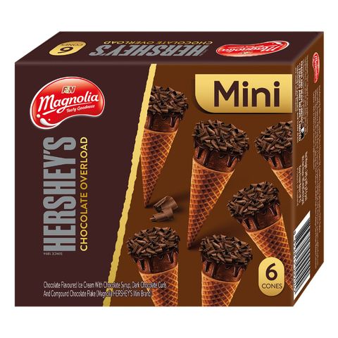 Magnolia Hershey’s Chocolate Overload Mini Cone 6 x 65ml